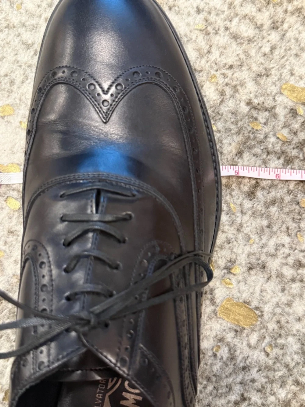 Salvatore Ferragamo, size 13, black